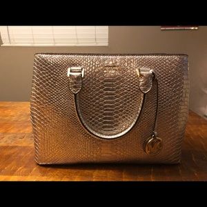 Rose Gold Michael Kors Purse